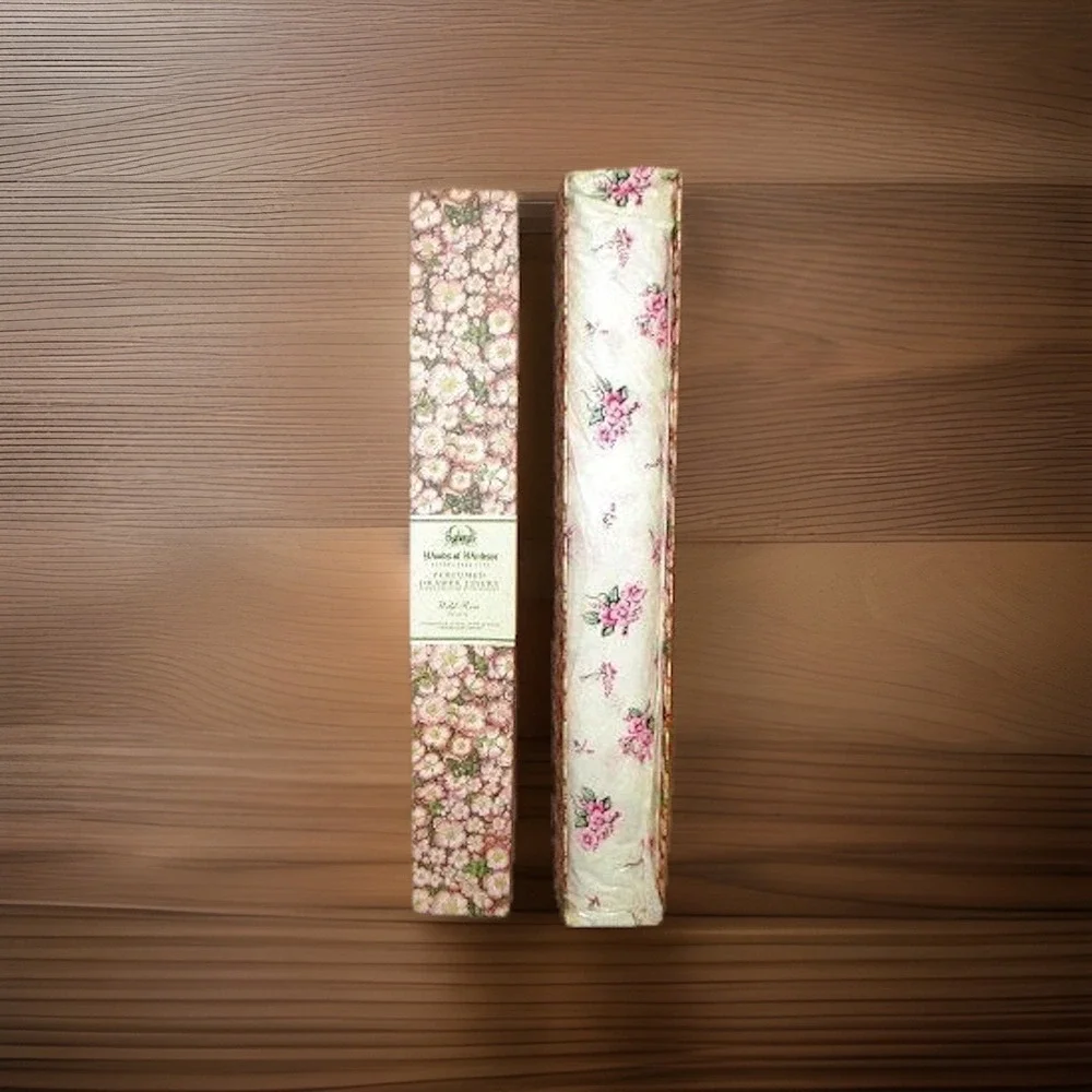 Woods Of Windsor Wild Rose Scented Drawer Liners 6 Sheets Grannycore Cottagecore